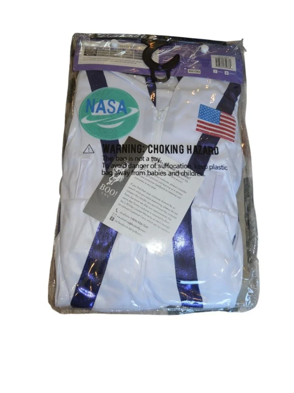 NWT Hauntlook Kids Spunky Space Cadet Halloween Costume Size 3-4 Holiday Party